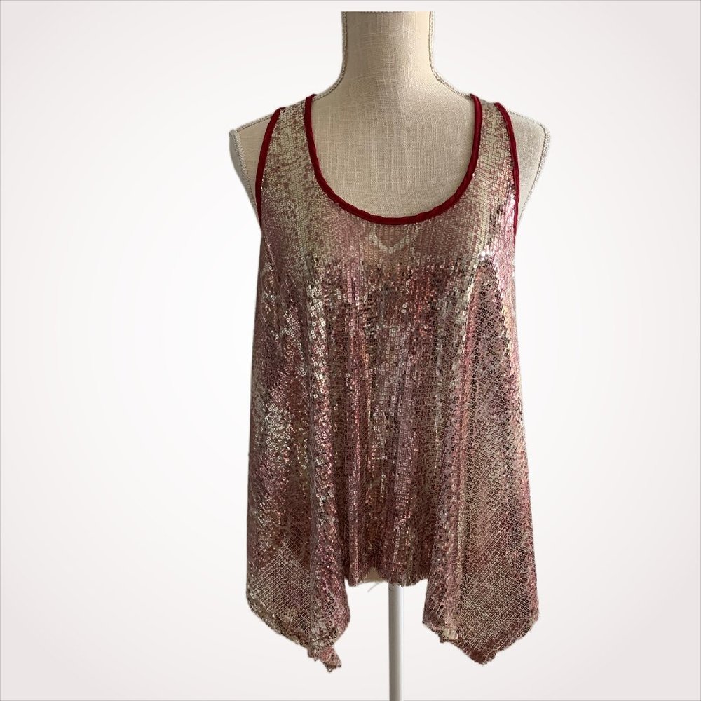 Women's Grove Slam Work It Back Lo Lo's Boutique Red Tank Top